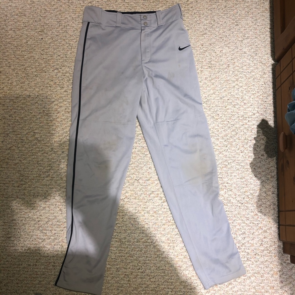 Nike grey baseball pants